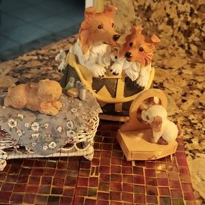 🐕Set of 3 doggies mini 🐕